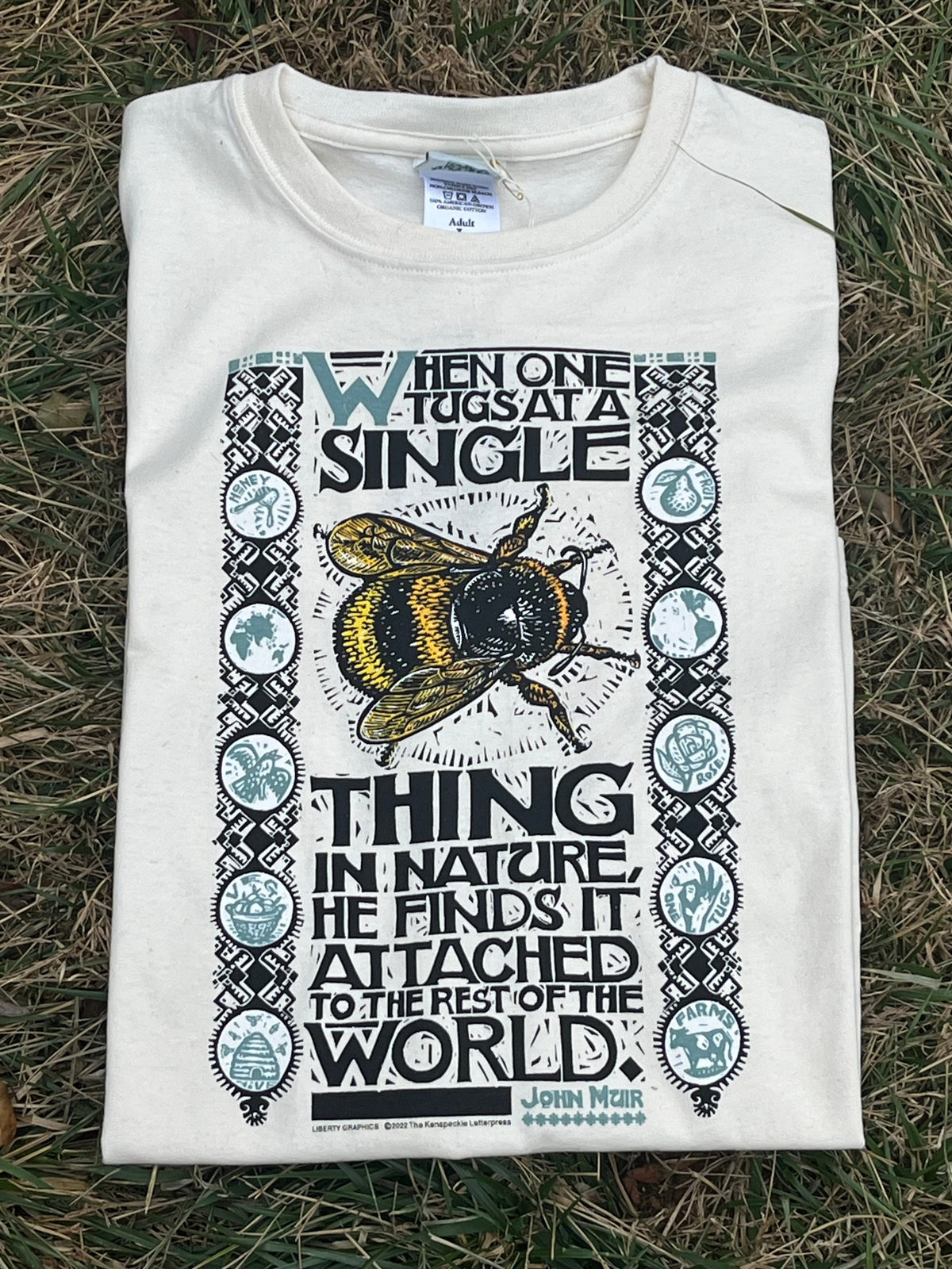 LO - Bee: A Single Thing Print Shirt