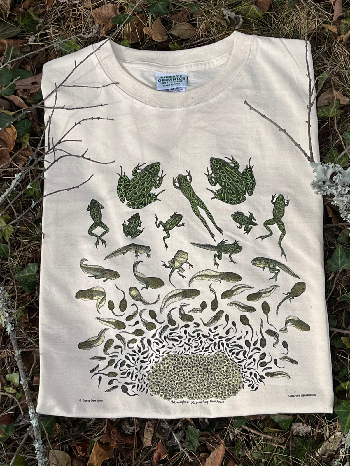 LO - Frog Metamorphosis Print Shirt