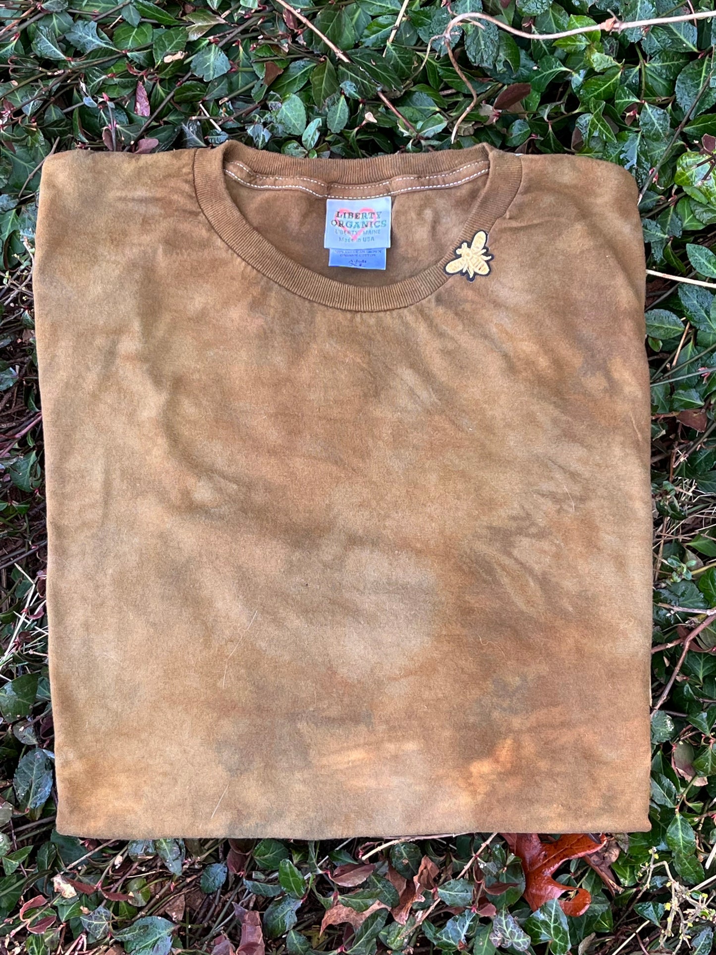 XL Molted Goldenrod Organic Cotton T-Shirt